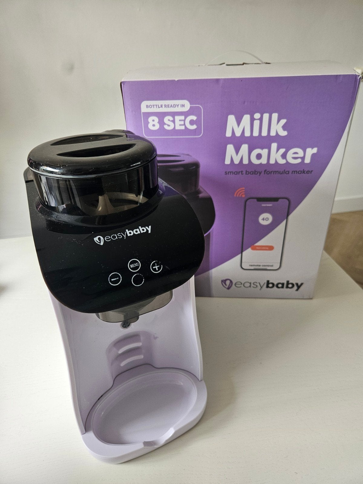 Easybaby Milk Maker - Smart baby formula maker, Gebruikt, Babyvoedingmaker, Easybaby, Ophalen
