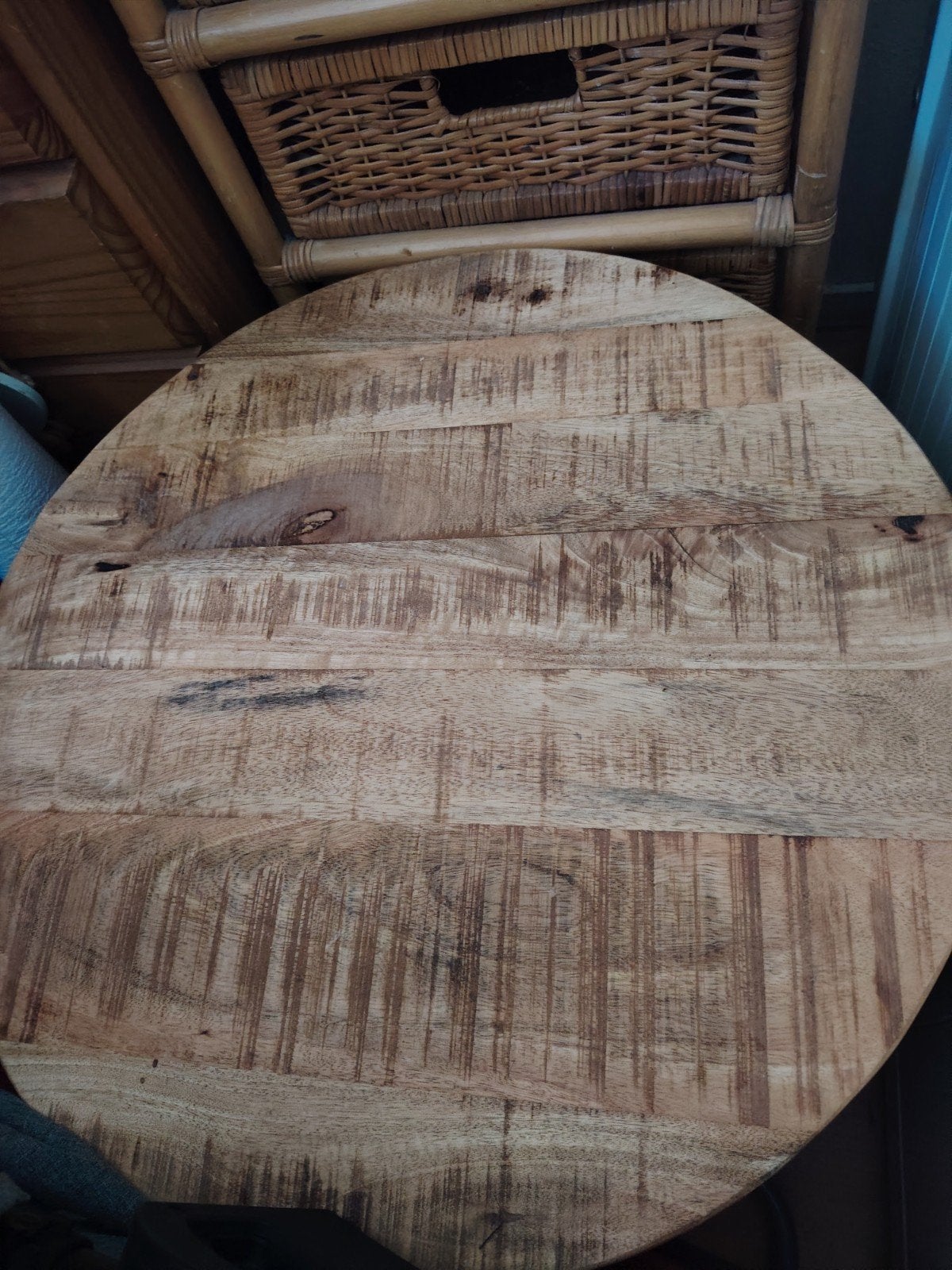 mooie houten tafels drie stuks, Ophalen of Verzenden, Nieuw, Rechthoekig, Hout