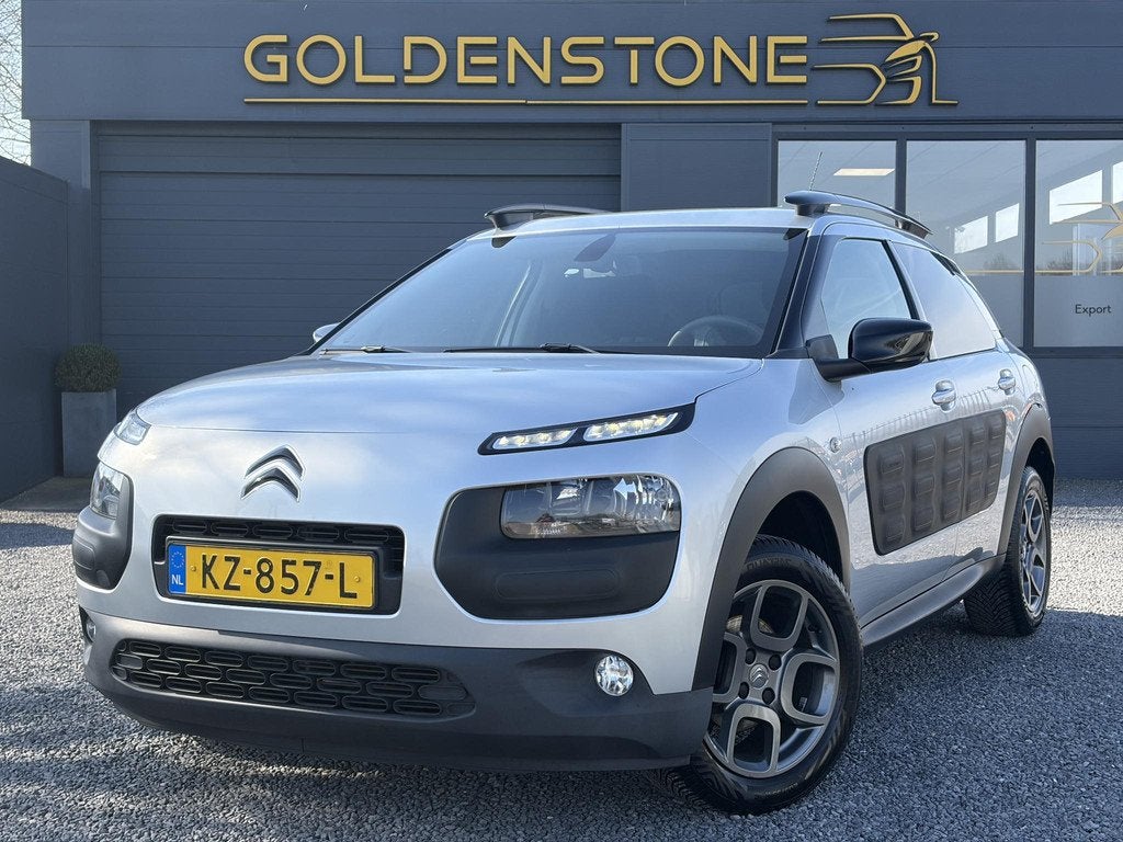 Citroen C4 Cactus 1.2 PureTech Shine 2e Eigenaar,Camera,Navi, Auto's, Citroën, Voorwielaandrijving, Stof, Gebruikt, 1199 cc