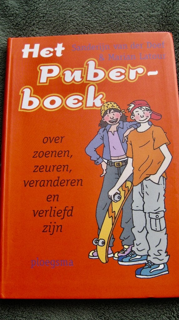 Sanderijn van der Doef – Het Puberboek, Boeken, Ophalen of Verzenden, Zo goed als nieuw, Opvoeding vanaf 10 jaar