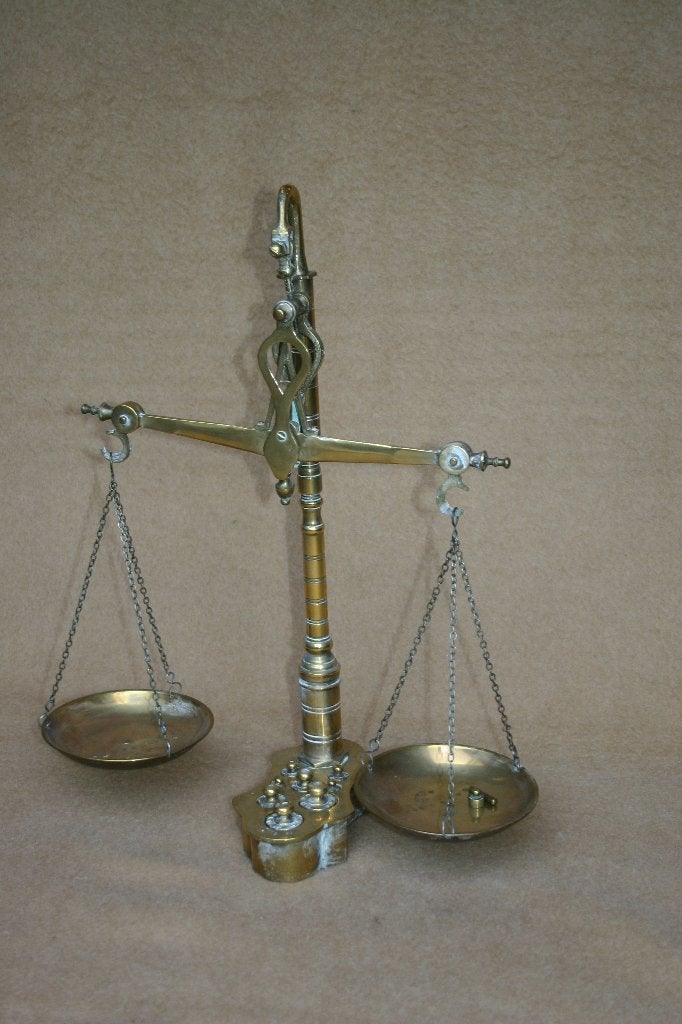 Weegschaal koper, Antiek en Kunst, Ophalen of Verzenden, Koper