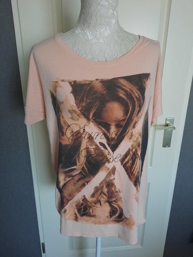 Shirt Another woman  Kleur : Zalm Maat : 40, Kleding | Dames, T-shirts, Maat 38/40 (M), Overige kleuren, Ophalen of Verzenden