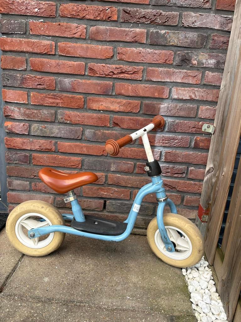 Puky loopfiets starter classic retro licht blauw kind 2 jaar, Ophalen of Verzenden, Gebruikt, Loopfiets