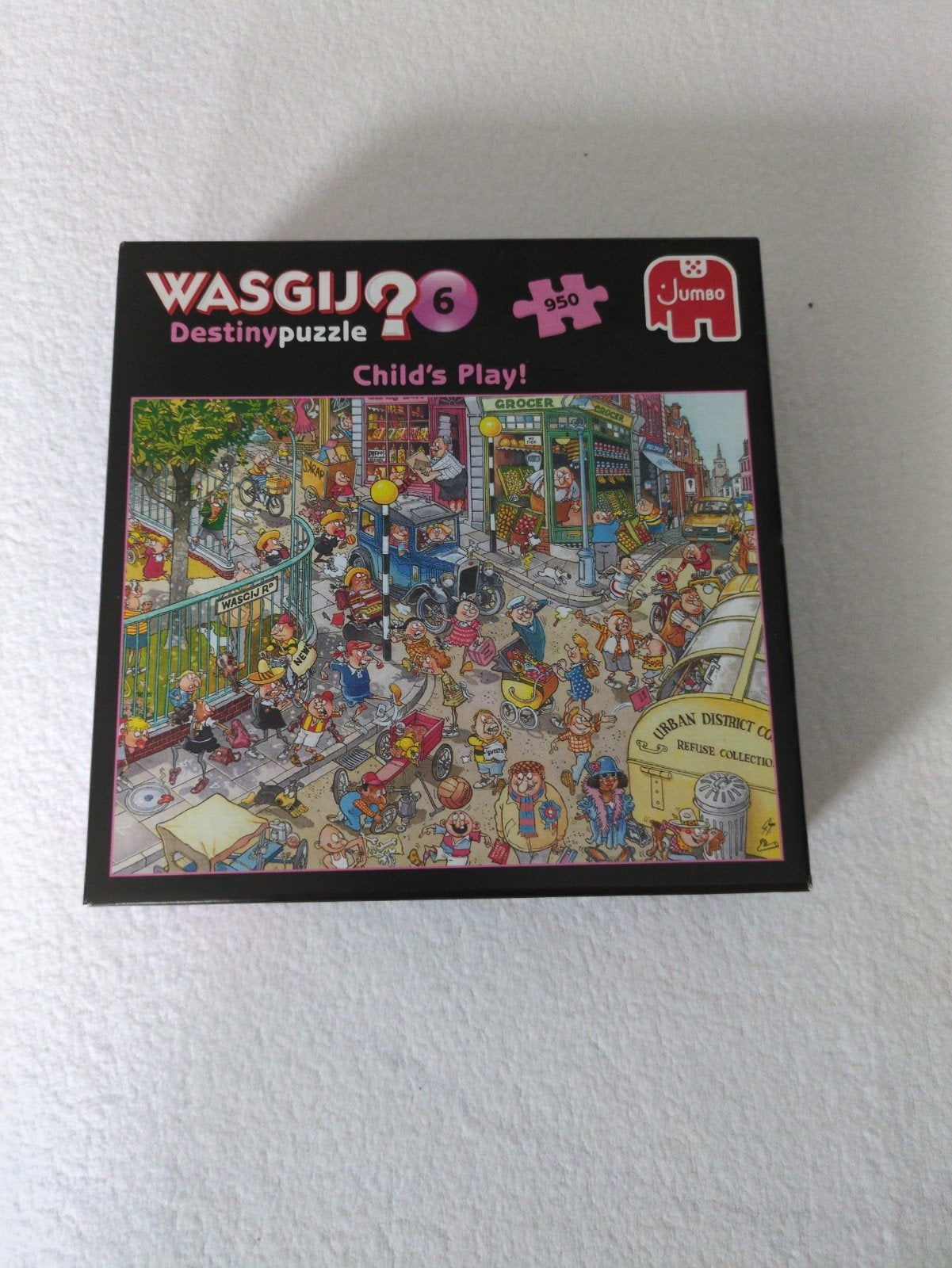 Wasgij? 6 Destiny Puzzel - Child's Play! 950 stukjes, Ophalen of Verzenden, 500 t/m 1500 stukjes, Gebruikt, Legpuzzel