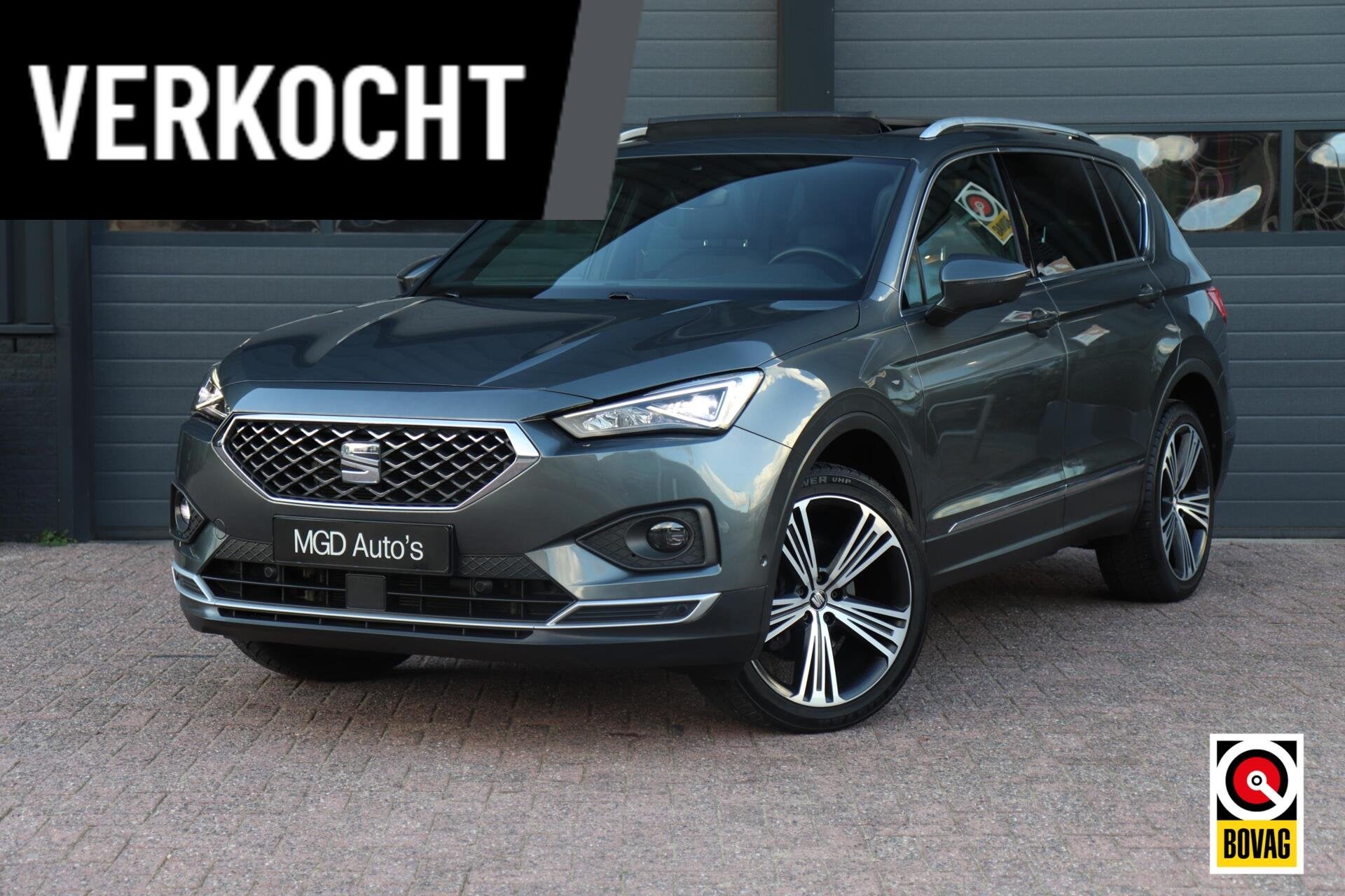 Seat Tarraco 1.5 TSI Xcellence 7 ZITS |LED|PANO|KEYLESS|CARP, Auto's, Voorwielaandrijving, 15 km/l, 4 cilinders, 7 stoelen