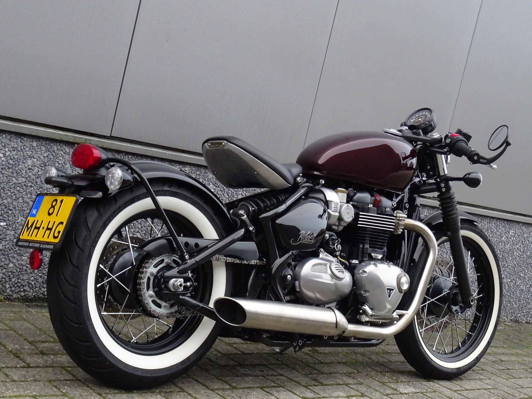 Triumph BONNEVILLE BOBBER (bj 2018), Chopper, Meer dan 35 kW, 1200 cc, Gebruikt
