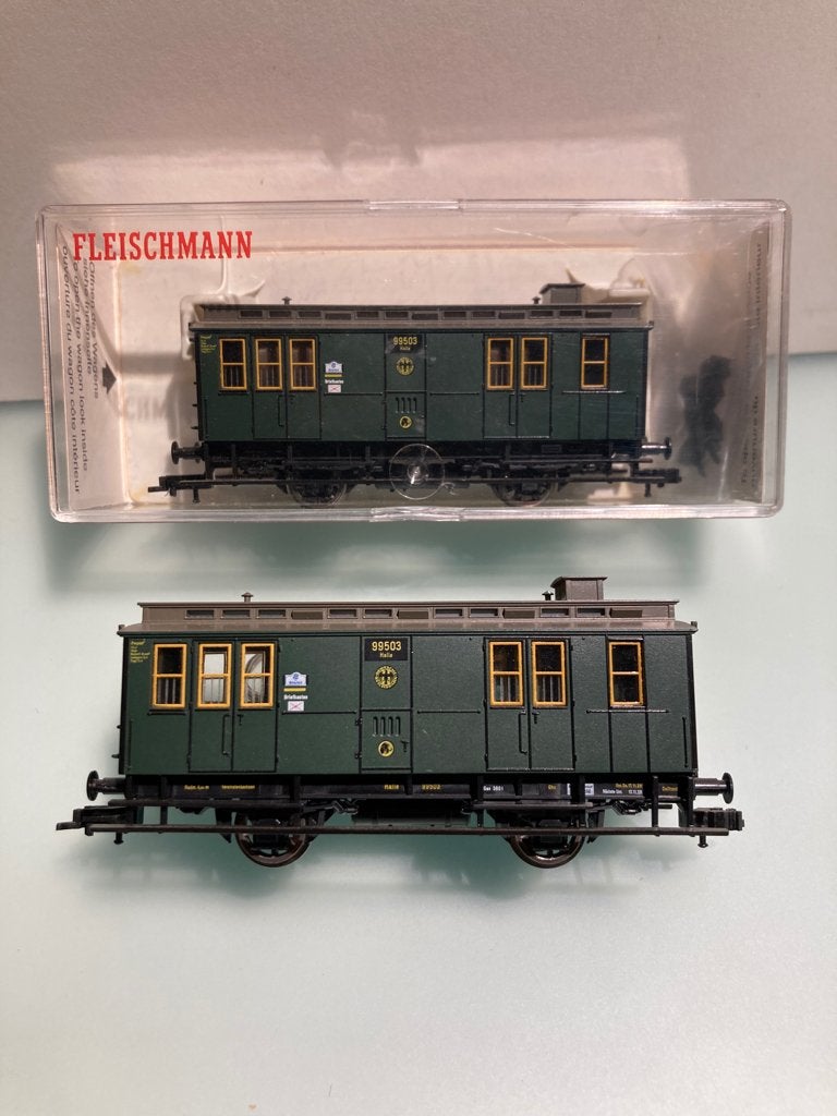 Schitterende wagons FLEISCHMANN H0, Gelijkstroom, Fleischmann, Wagon, Ophalen of Verzenden