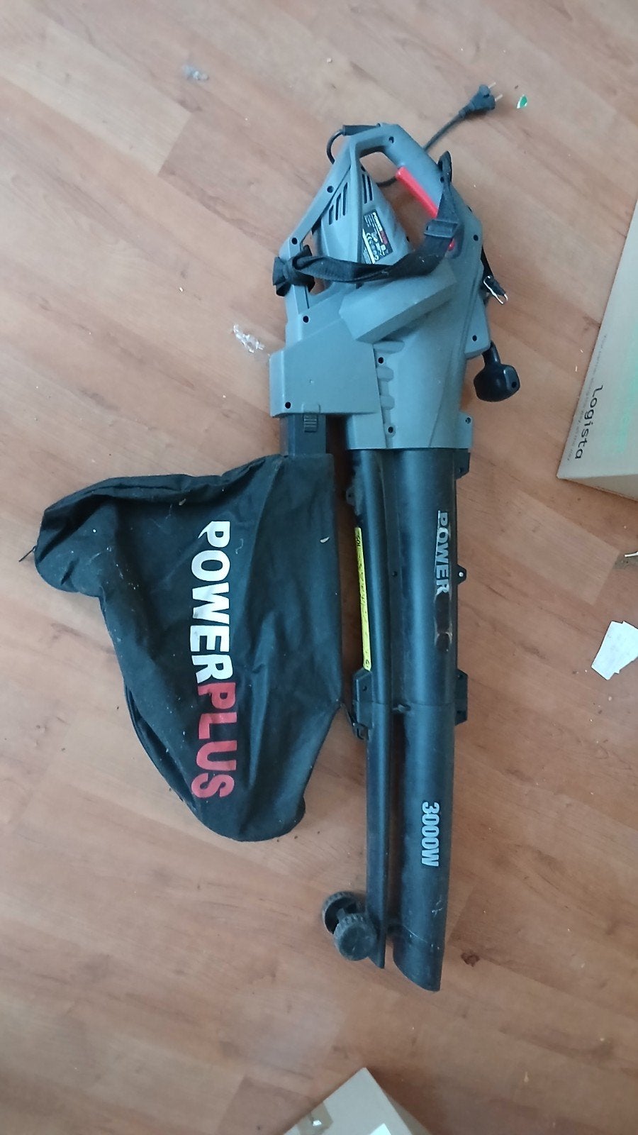 power plus bladblazer, Ophalen, Gebruikt, Met opvangzak, Handgedragen