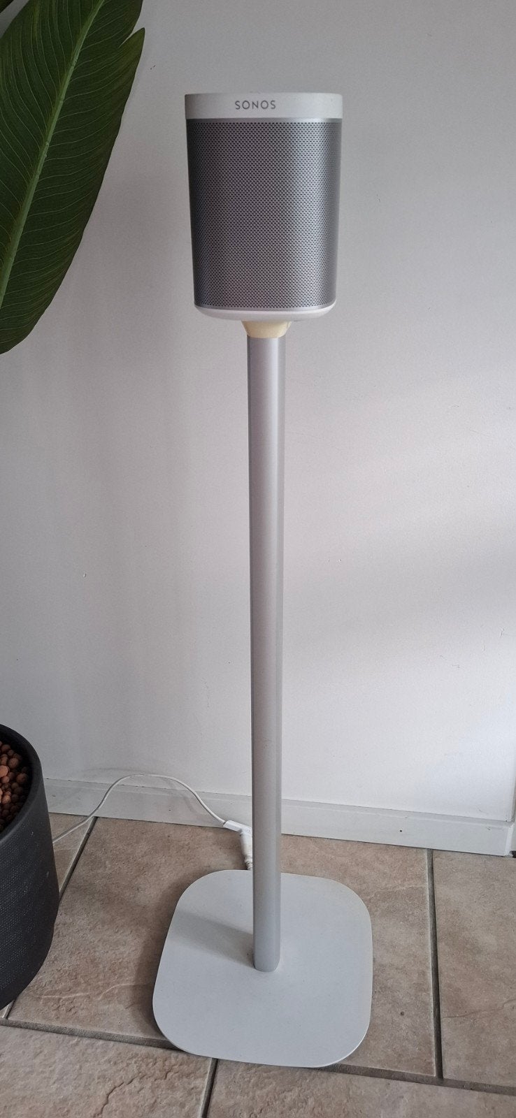 2x Sonos Play 1 met standaard en Sonos Playbase, Ophalen, Inclusief kabels, Zo goed als nieuw, Sonos