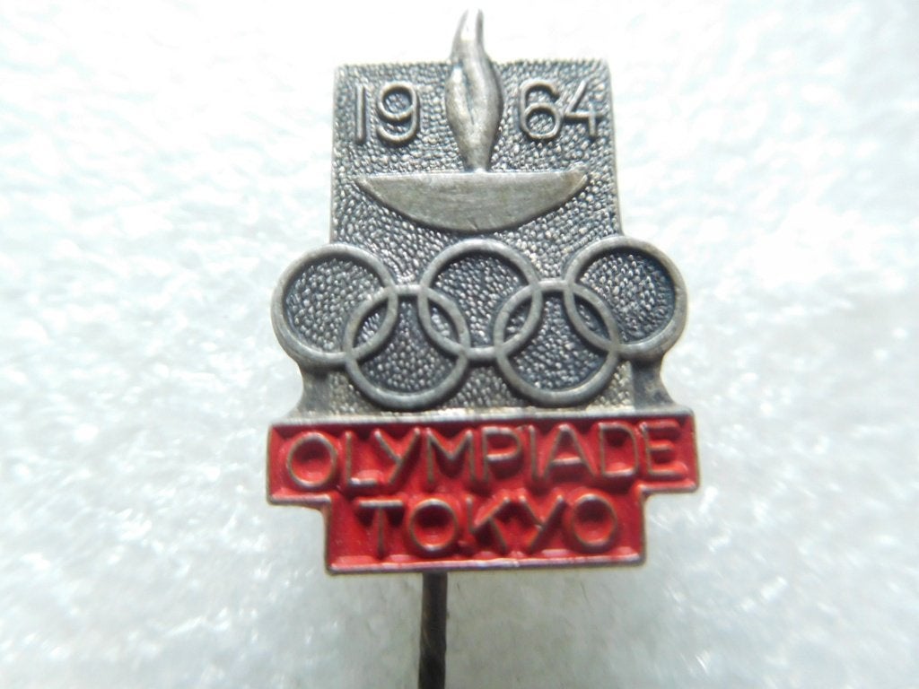 speldje Olympiade Tokyo 1964, Ophalen of Verzenden, Zo goed als nieuw, Overige onderwerpen