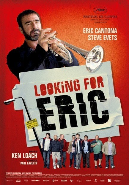 LOOKING   FOR   ERIC      filmposter., Rechthoekig Staand, Verzenden, Zo goed als nieuw, A1 t/m A3