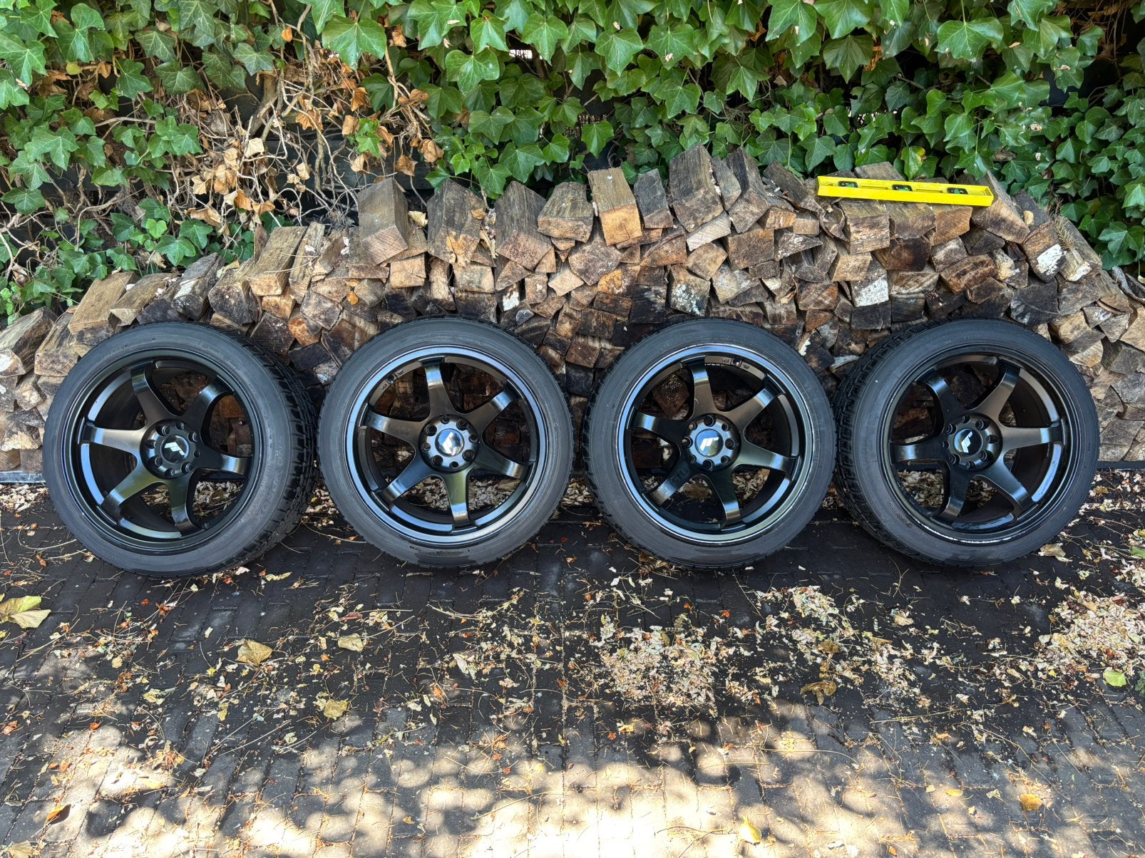 17 inch JR3 velgenset 4x114,3/4x108, Ophalen, Velg(en), 17 inch, Zomerbanden