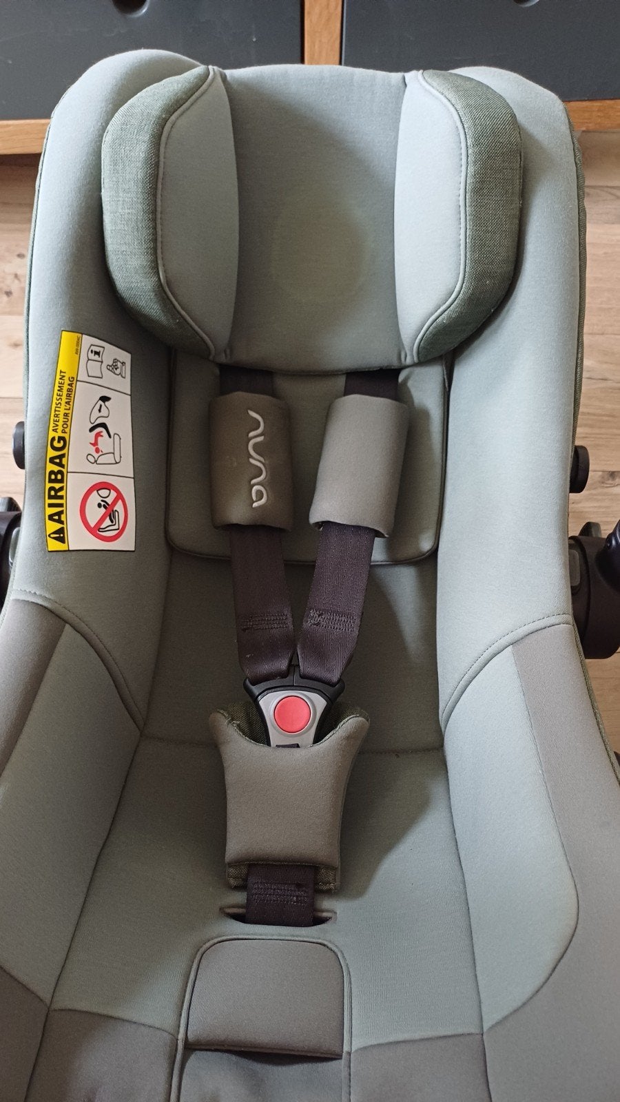 Nuna Pipa Next autostoel met Base Next Isofix, Gebruikt, Verstelbare rugleuning, Isofix, 0 t/m 13 kg