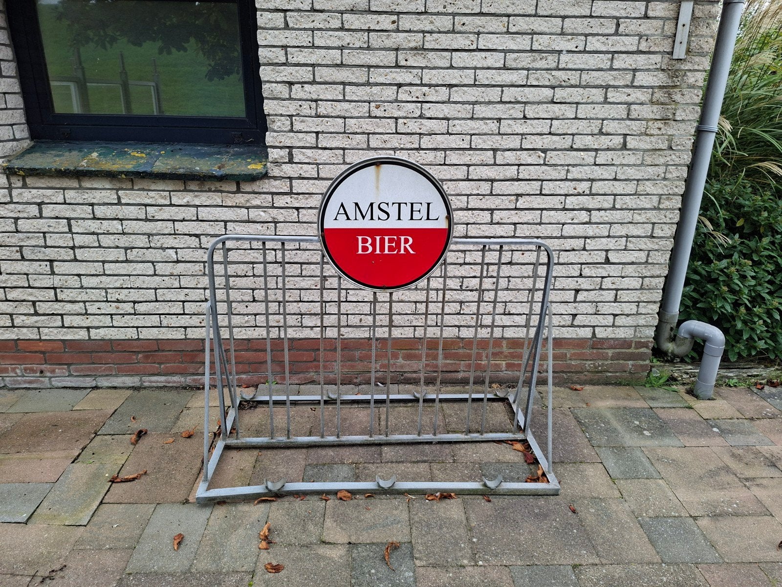 Vintage fietsenrek Amstel, Ophalen, Gebruikt