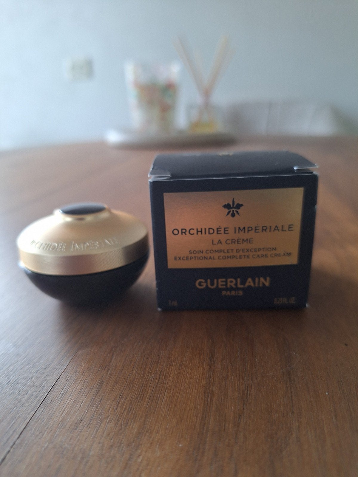 Orchidee impériale creme, Ophalen of Verzenden, Nieuw, Gehele gezicht