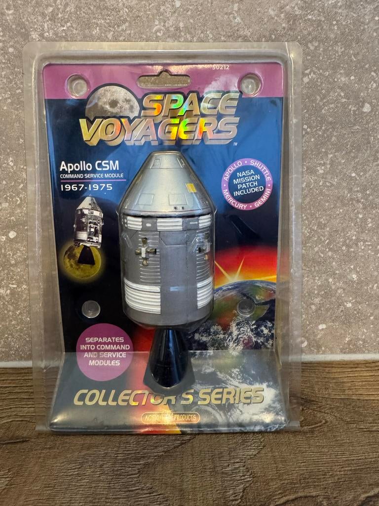 Space Voyagers Apollo CSM met NASA patch in OVP, Ophalen of Verzenden, Zo goed als nieuw