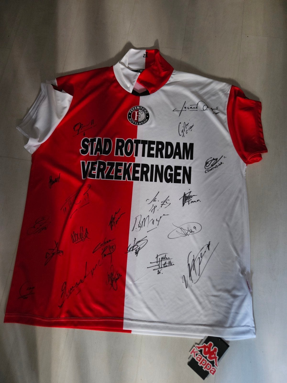 Gesigneerd Feyenoord Shirt - UEFA-Cup 2002, Sport en Fitness, Voetbal, Groter dan maat XL, Ophalen of Verzenden, Nieuw, Shirt