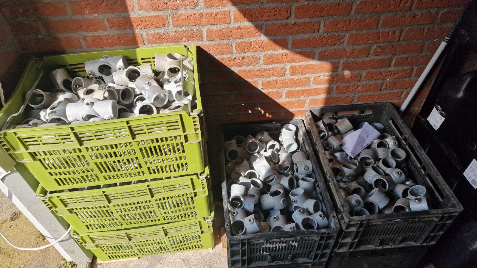 Steigerbuis koppelingen divers veel soorten en maten, Verzenden