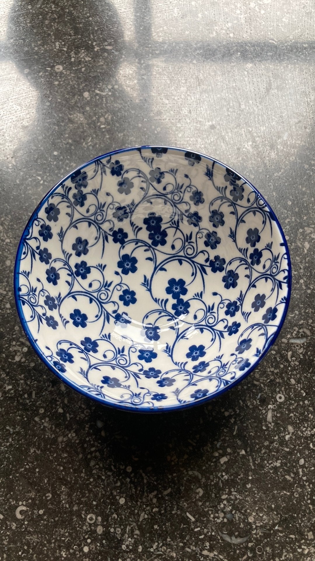 Schaaltje met blauwe bloemetjes, Overige merken, Landelijk/Boerenbont, Nieuw, Ophalen of Verzenden