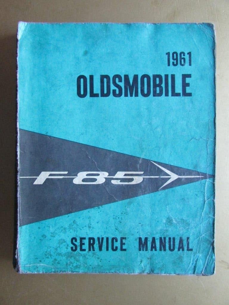 1961 OLDSMOBILE F-85 Service Manual, Engels, Ophalen of Verzenden