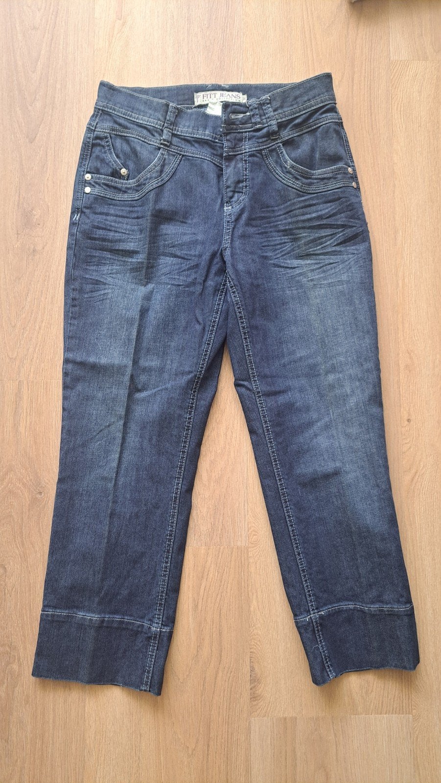 Spijkerbroek (tot op kuit/enkel), Blauw, Ophalen of Verzenden, Zo goed als nieuw, W28 - W29 (confectie 36)