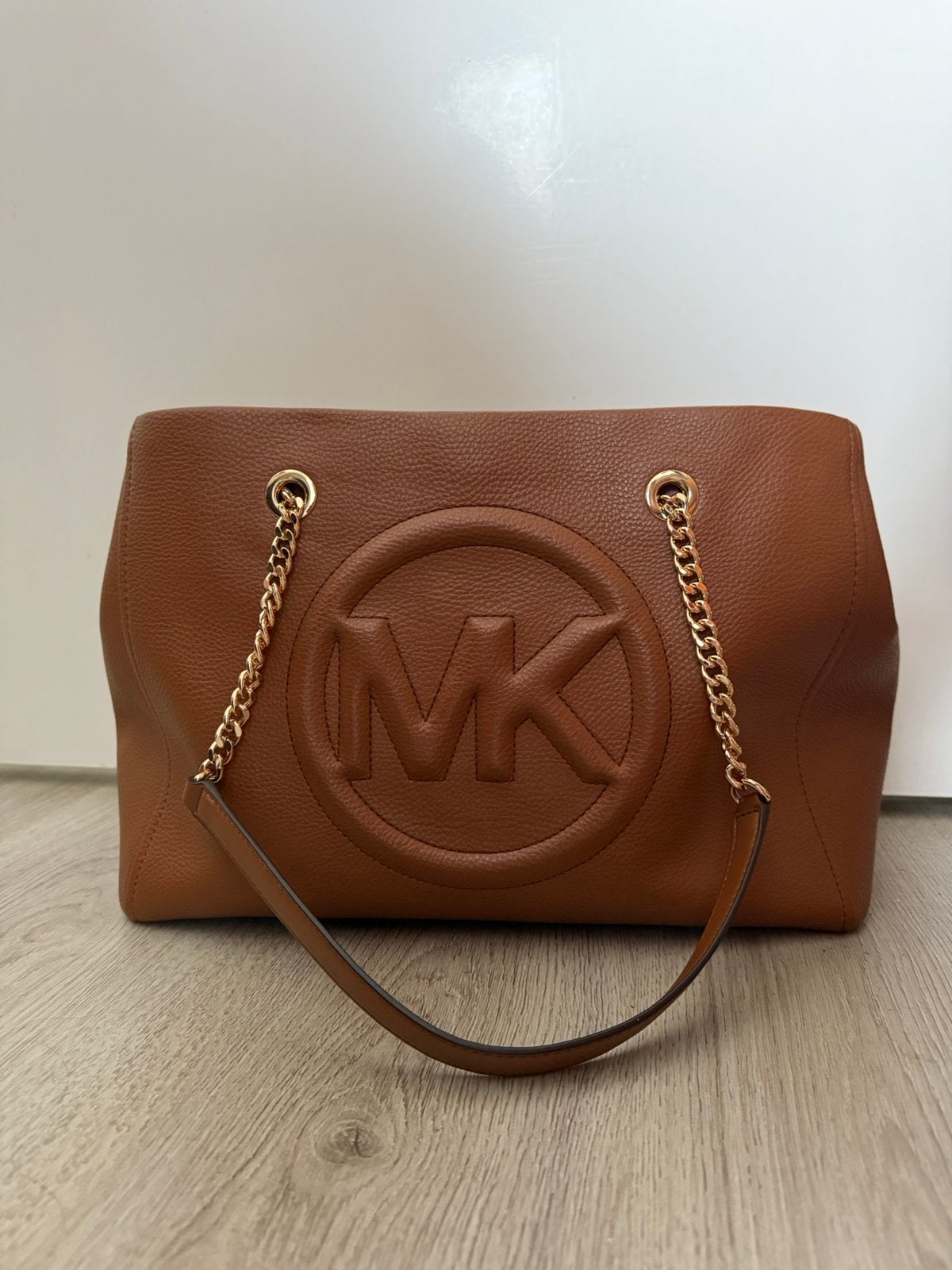 Michael Kors handtas bruin, Ophalen of Verzenden, Zo goed als nieuw, Bruin, Handtas
