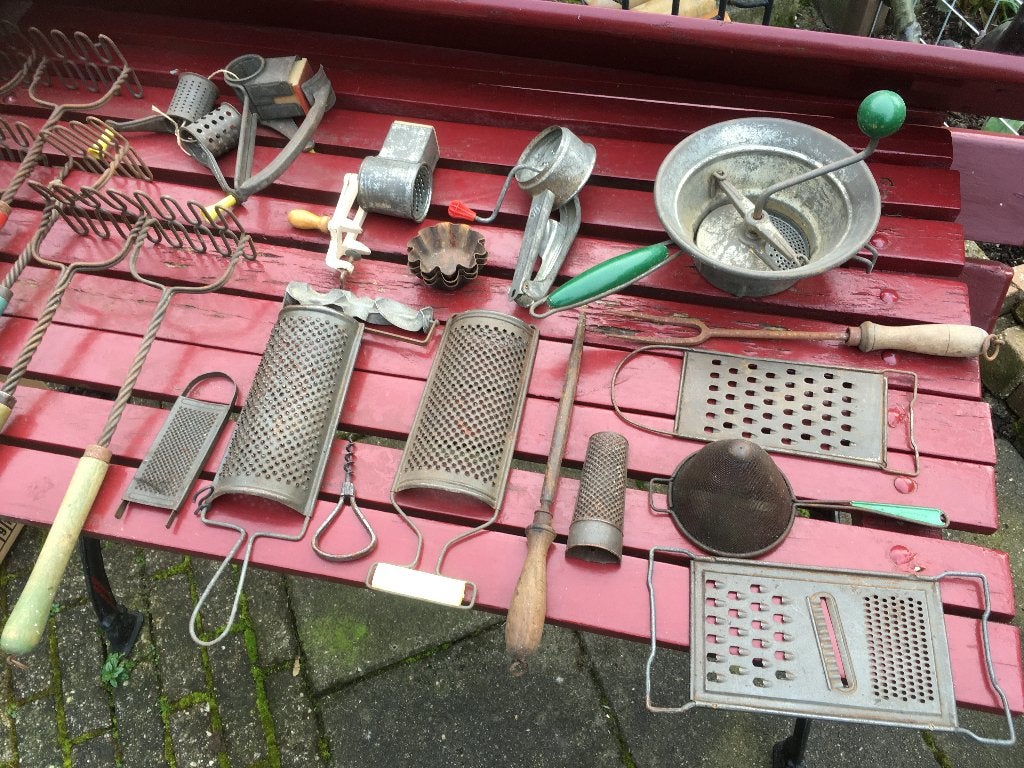 diverse keuken apparaten keukengereedschap metaal, Ophalen of Verzenden, Zo goed als nieuw