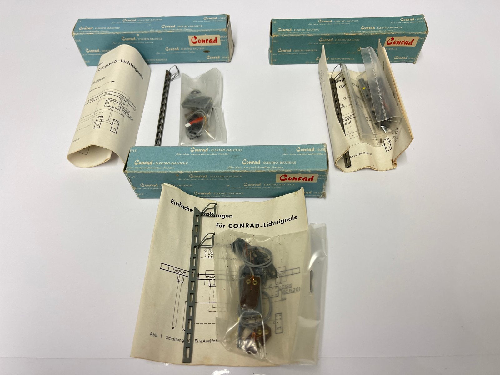 ** NIEUW * Voor MÄRKLIN, FLEISCHMAN, TRIX * 3x LICHTSIGN. **, Hobby en Vrije tijd, Modeltreinen | H0, Overige merken, Wisselstroom