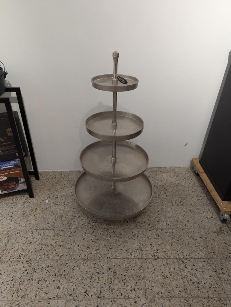 Hoge rustieke etagère 117cm, Niet ingevuld, Niet ingevuld, Nieuw, Ophalen of Verzenden