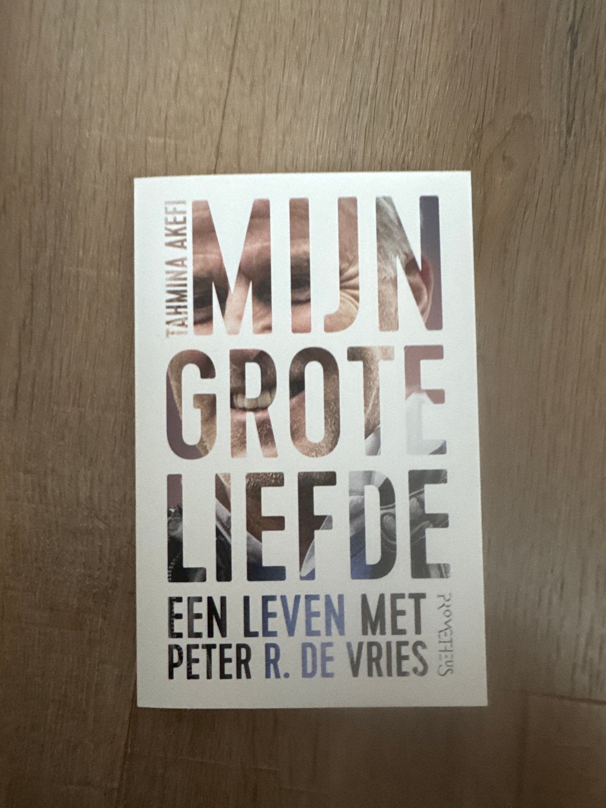 Mijn Grote Liefde: Een Leven met Peter R. de Vries, Boeken, Ophalen of Verzenden, Zo goed als nieuw, Overige