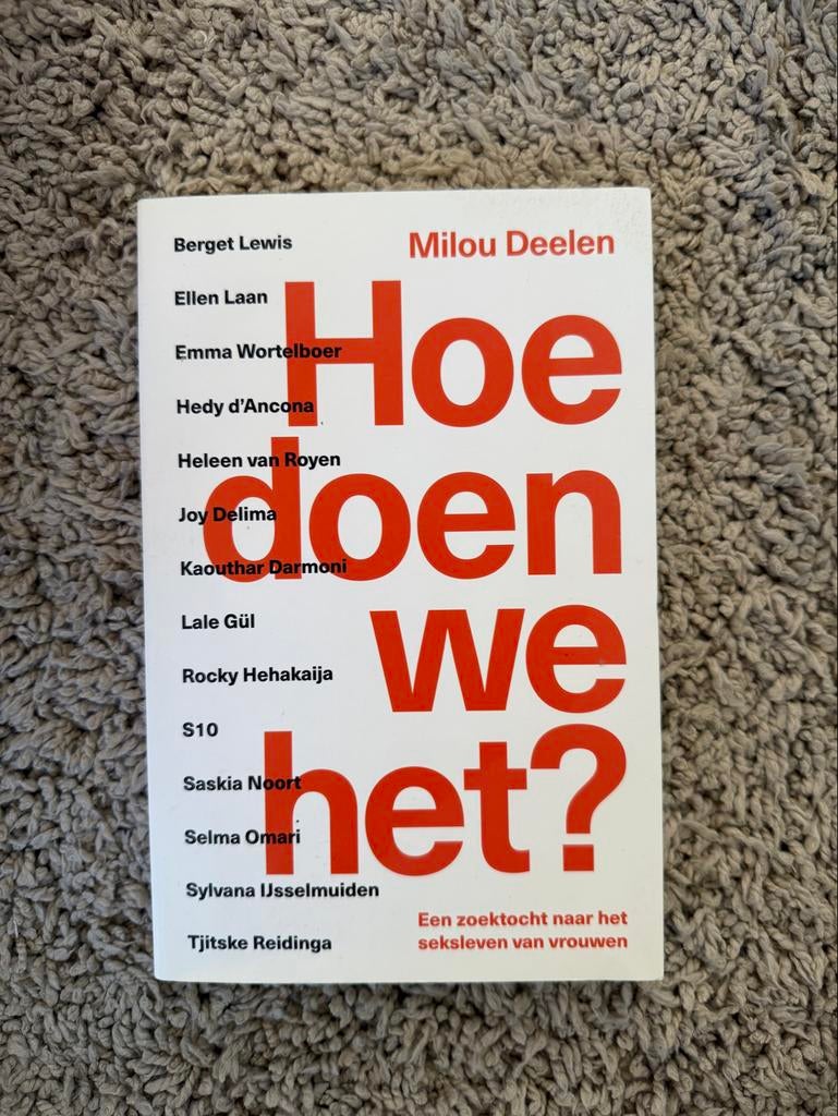 Hoe doen we het? Een zoektocht naar het seksleven van vrouwe, Ophalen of Verzenden, Gelezen, Nederland