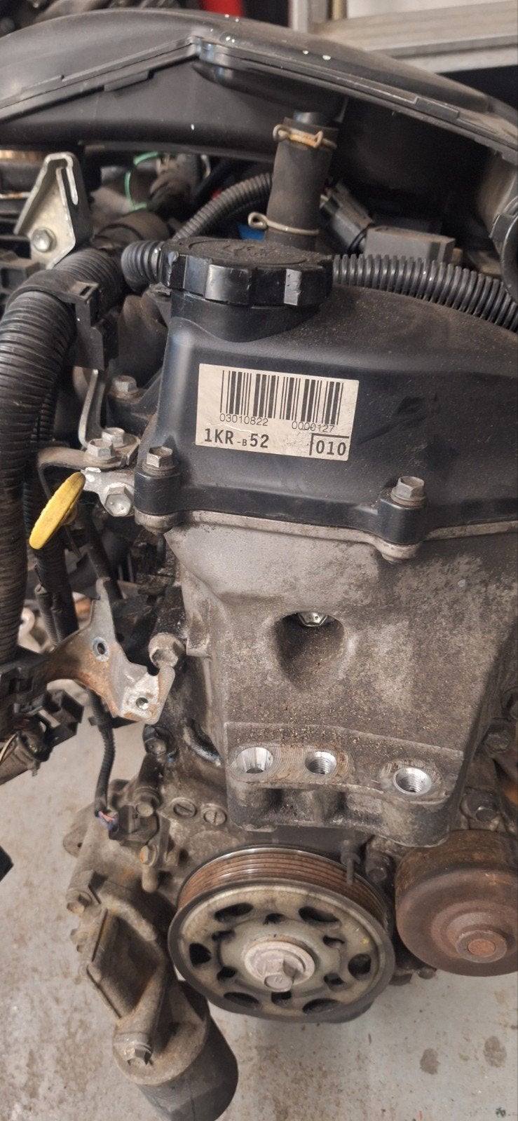 Toyota Aygo Motorblok 2008 - 1KR-B52, Ophalen