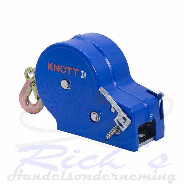 Handlier, bootlier KNOTT ongeremd 1150kg incl 10m staalkabel, Overige typen, Nieuw, Ophalen of Verzenden, Knott