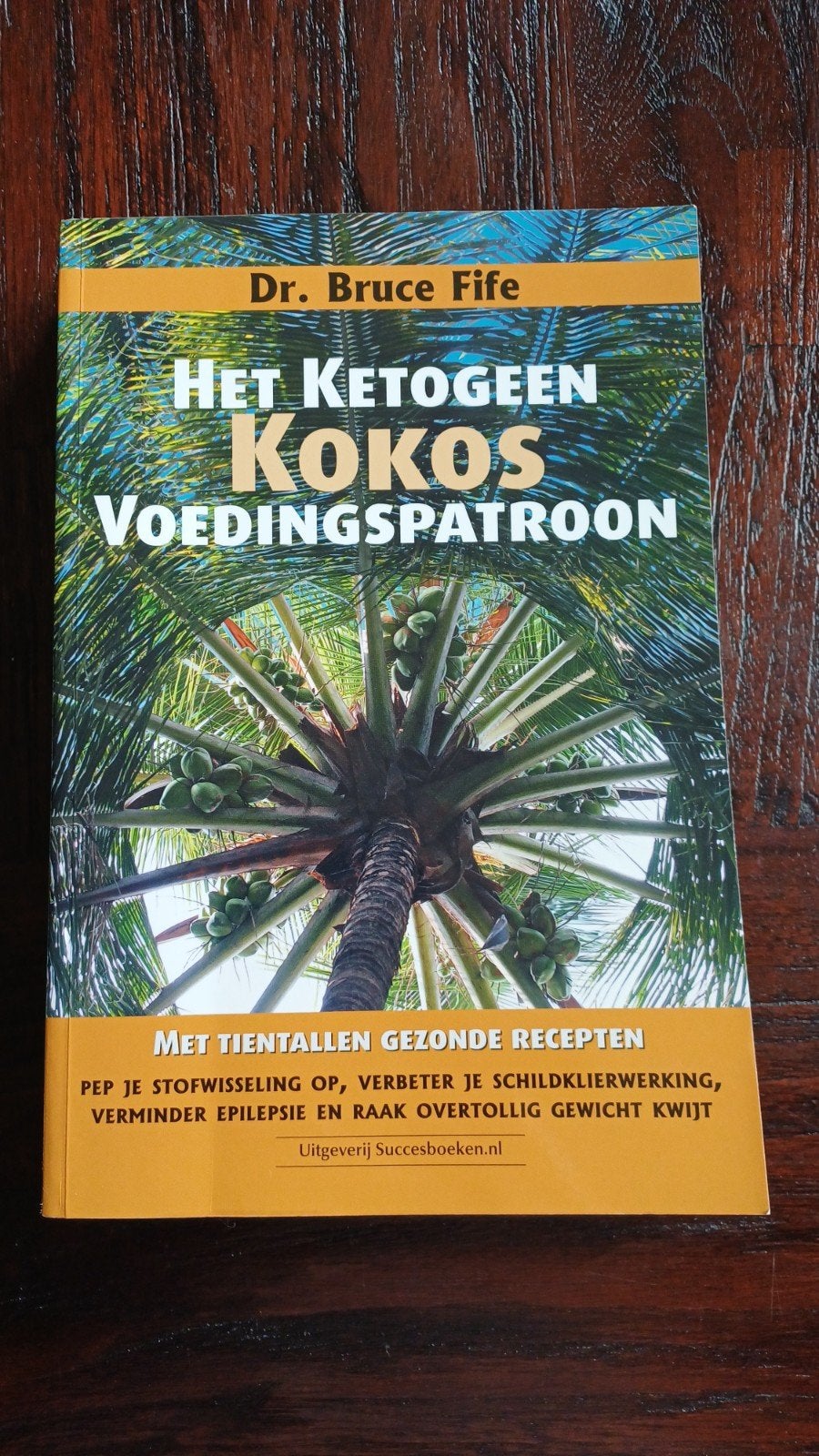 Het Ketogeen Kokos Voedingspatroon - Dr. Bruce Fife, Ophalen of Verzenden, Zo goed als nieuw, Dieet en Voeding, Dr. Bruce Fife