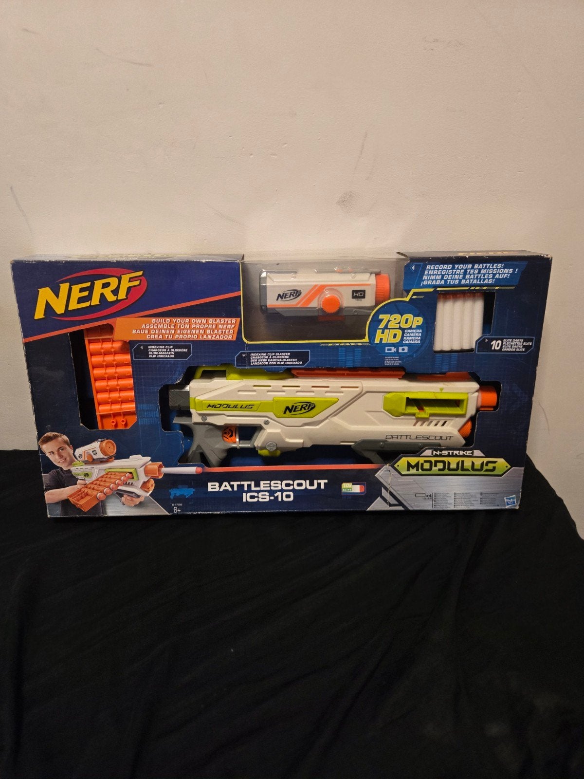 Nerf Modulus Battlescout ICS-10 met HD camera, Ophalen of Verzenden, Gebruikt