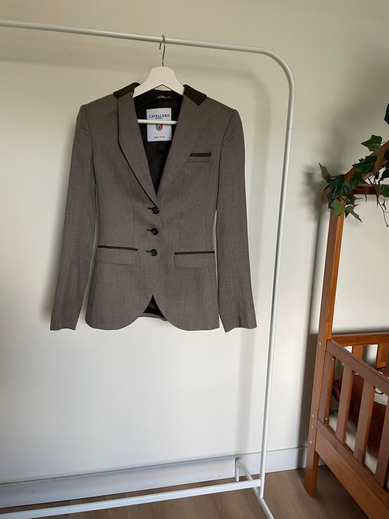 Nieuw Cavallaro colbert maat 34, Ophalen of Verzenden, Zo goed als nieuw, Maat 34 (XS) of kleiner, Blauw