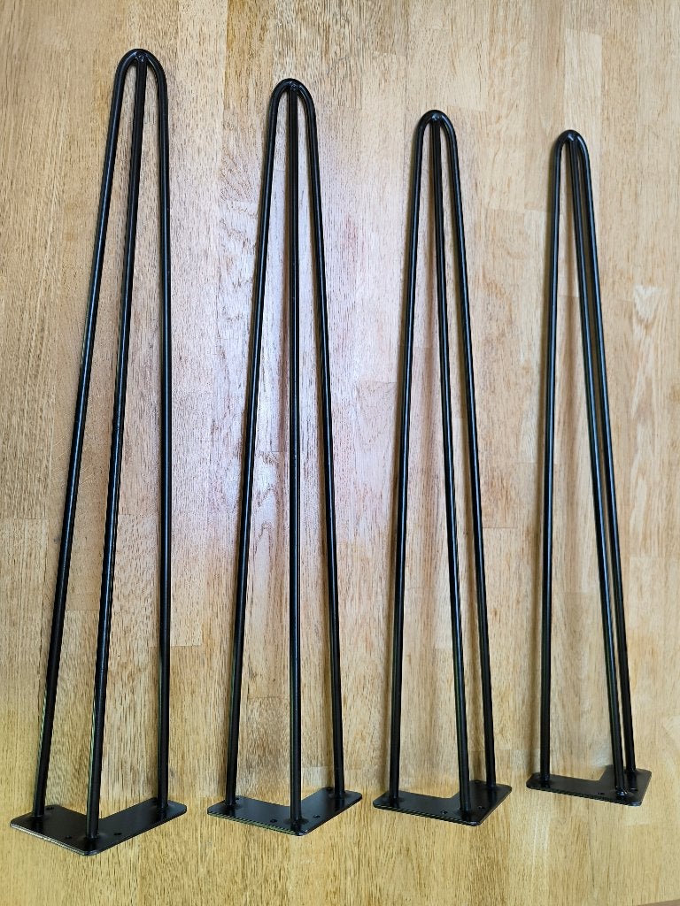 Hairpin tafelpoten - 4 stuks, Ophalen, Tafelpoot, Minder dan 50 cm, 50 tot 100 cm