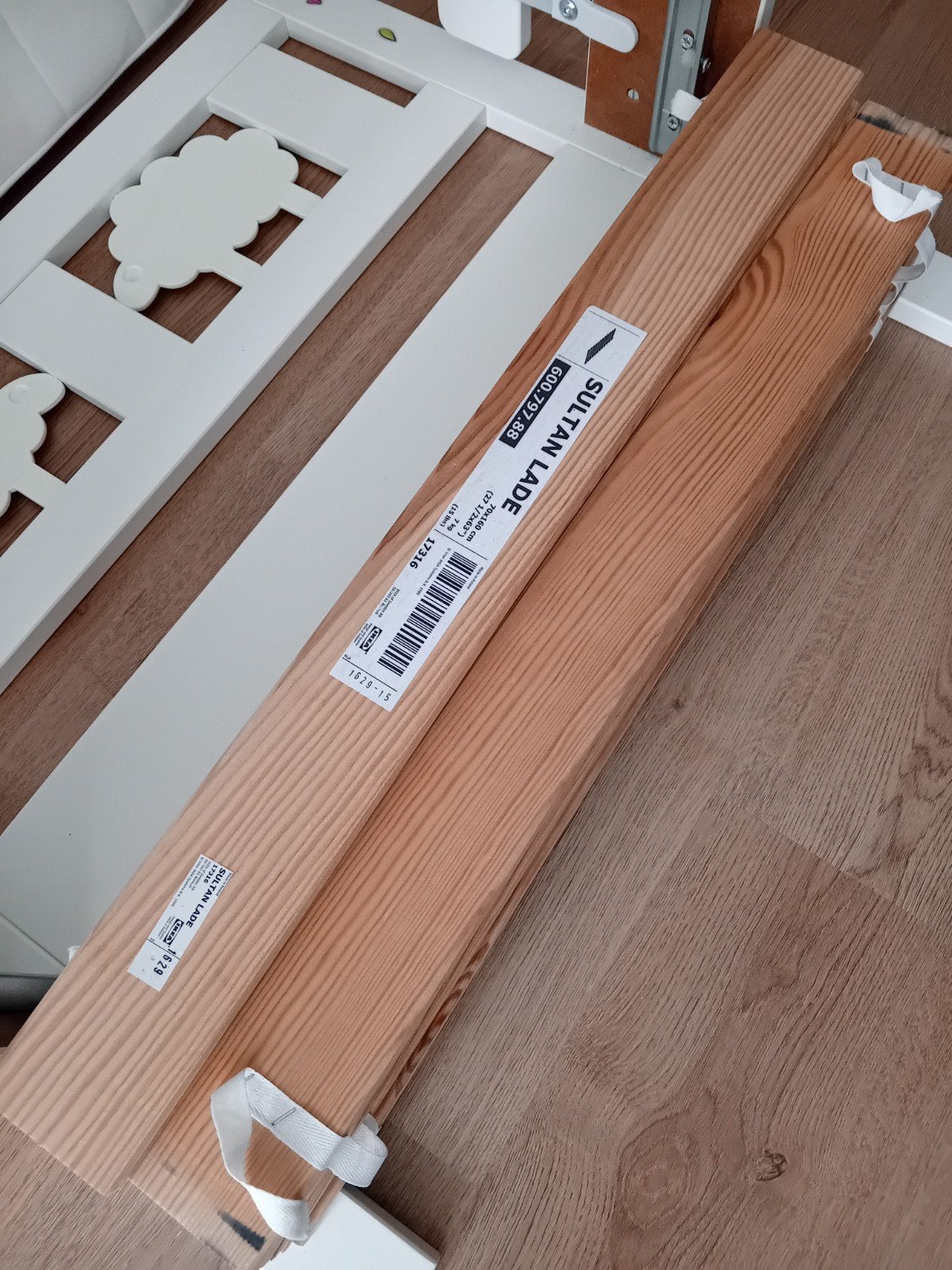 IKEA Kritter peuterbed 70x160 cm met matras en toebehoren, Kinderen en Baby's, Kinderkamer | Bedden, 70 tot 85 cm, Zo goed als nieuw