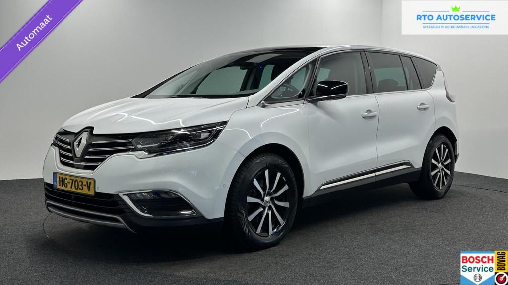 Renault Espace 1.6 TCe Dynamique 5p TREKHAAK PANO NAVI CRUIS, 1618 cc, Gebruikt, Leder en Stof, Wit