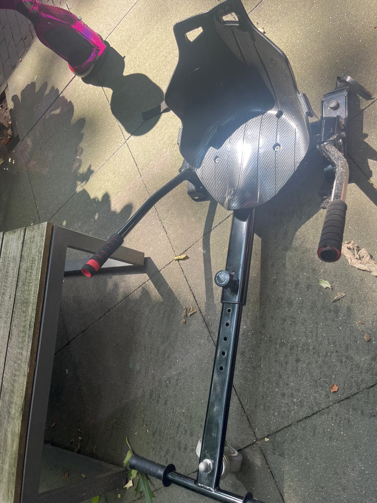 Hoverboard met Gokart en Lader - Roze/Paars, Ophalen, Zo goed als nieuw, Overige typen