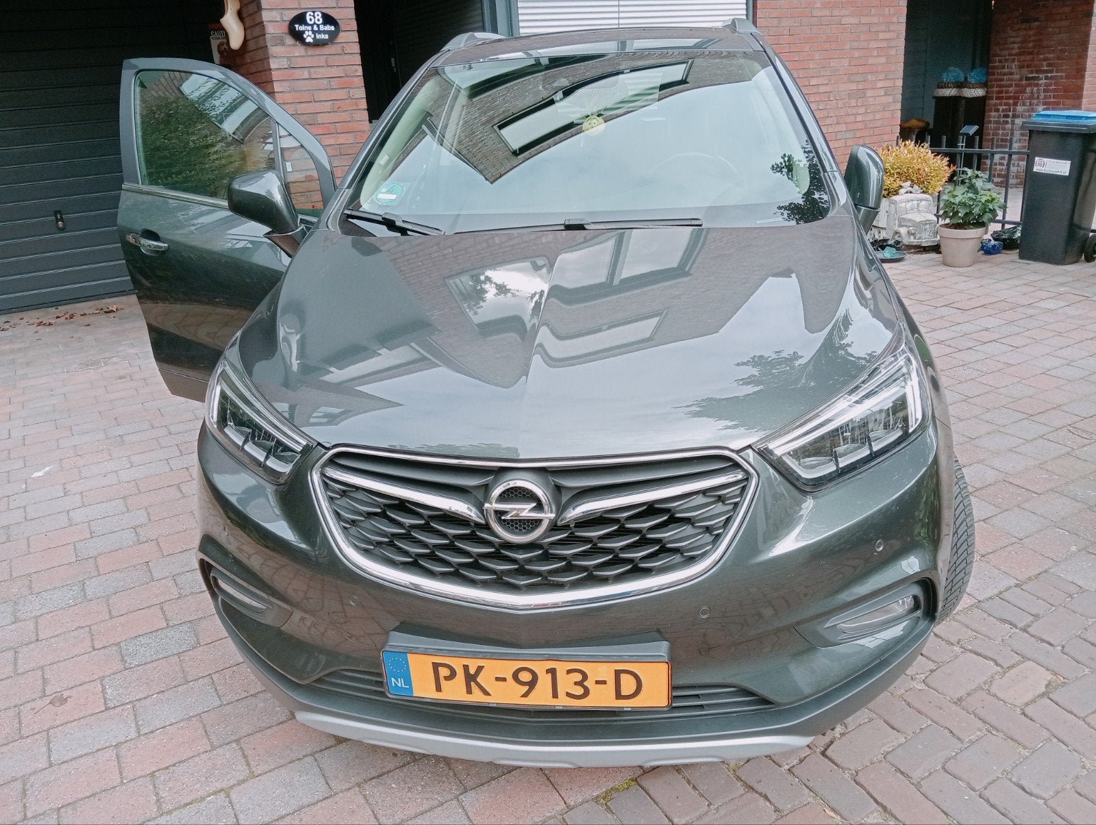Opel MokkaX 1.4 Turbo 140pk Aut 2017 Grijs, Dealer onderhouden, 1364 cc, Particulier, SUV of Terreinwagen