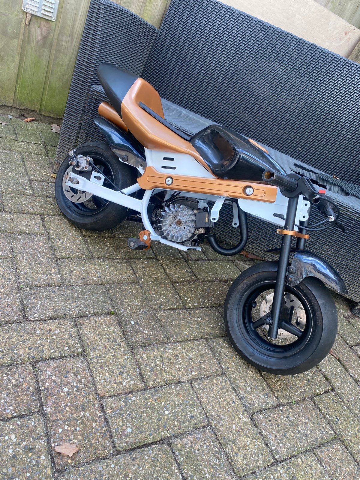 minibike, Fietsen en Brommers, Ophalen, Zo goed als nieuw, Schijfrem, Overige typen