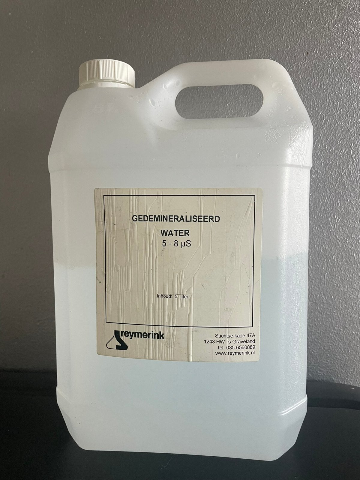 Gedemineraliseerd water, Ophalen of Verzenden