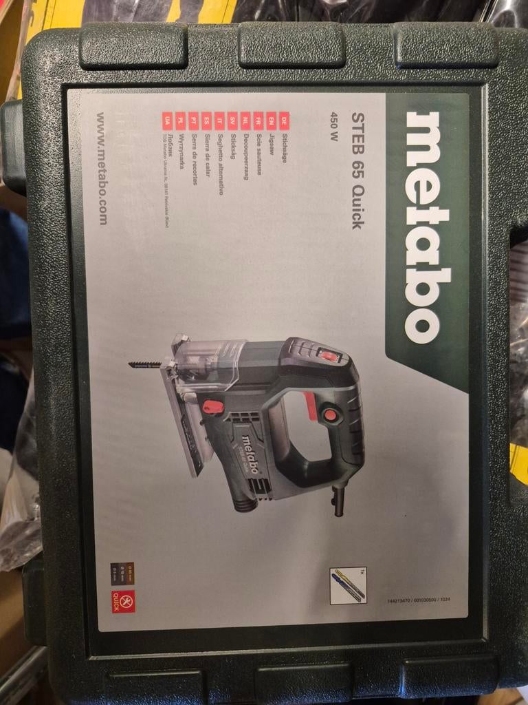 Metabo STEB 65 Quick Decoupeerzaag 450W Nieuw in doos, Ophalen