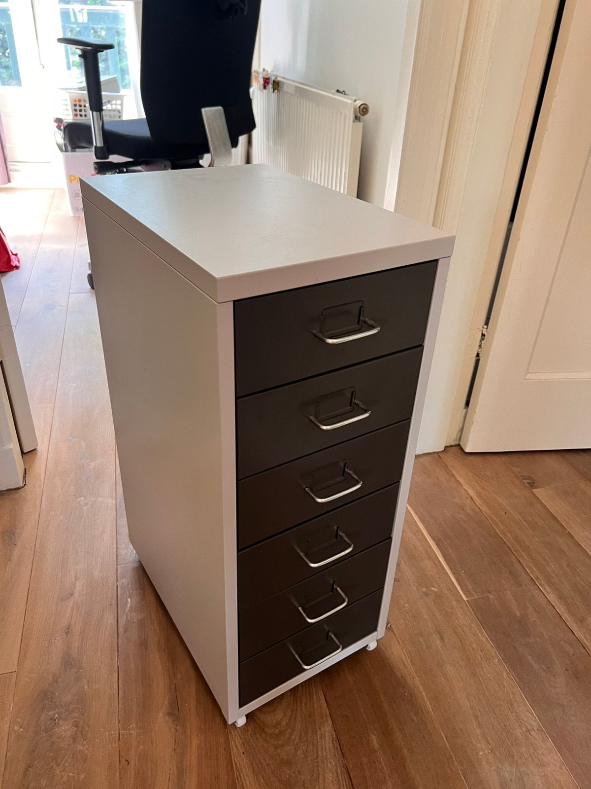 IKEA Ladenkastje van metaal, Huis en Inrichting, Kasten | Ladekasten, Ophalen, 5 laden of meer, 50 tot 100 cm, Zo goed als nieuw
