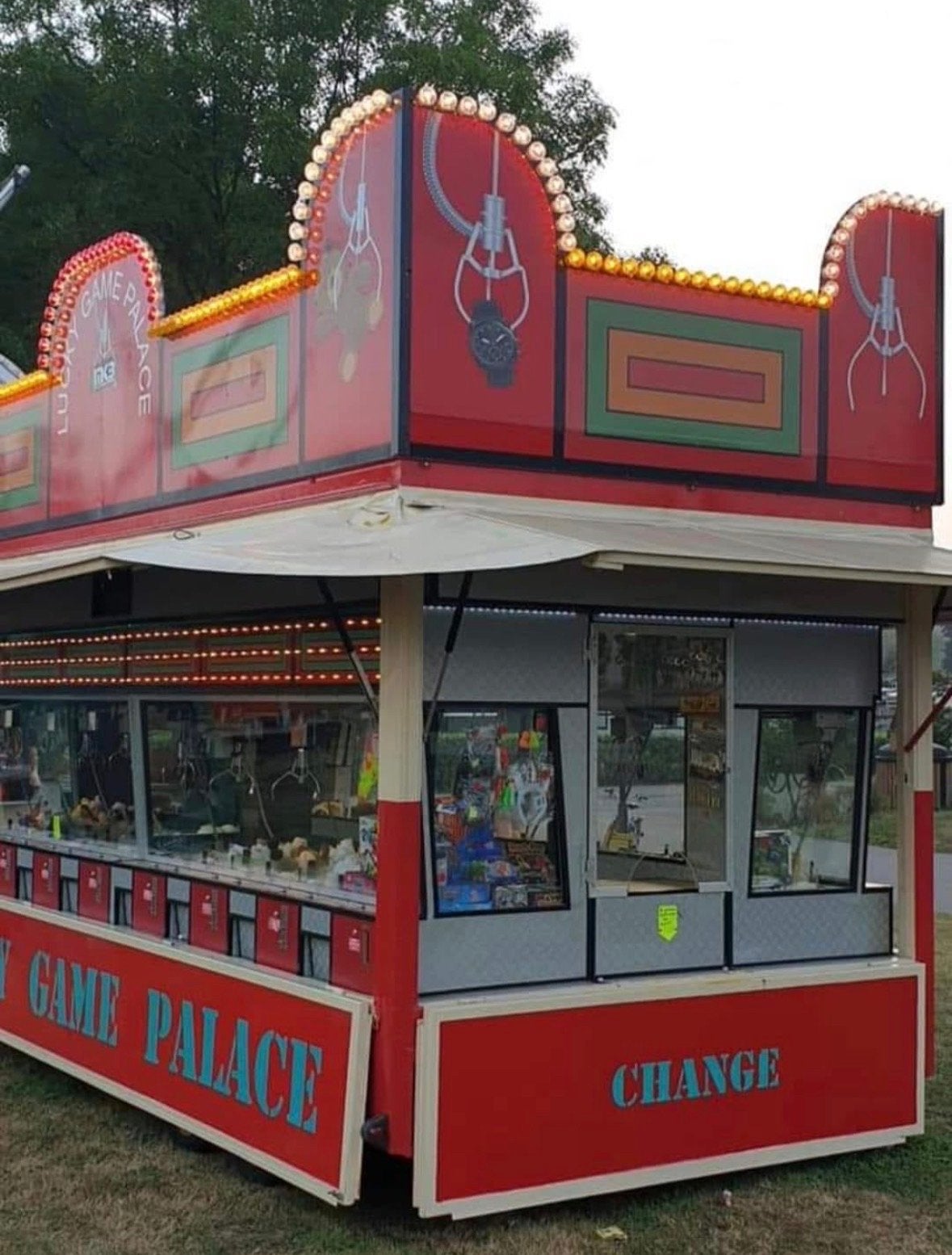 Complete Kermis Kraam - Lucky Game Palace, Verzamelen, Ophalen of Verzenden, Gebruikt