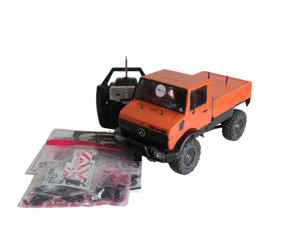 Tamiya Mercedes-Benz Unimog 425 CC-01 1/10 rc auto, Elektro, Gebruikt, Auto offroad, Ophalen of Verzenden