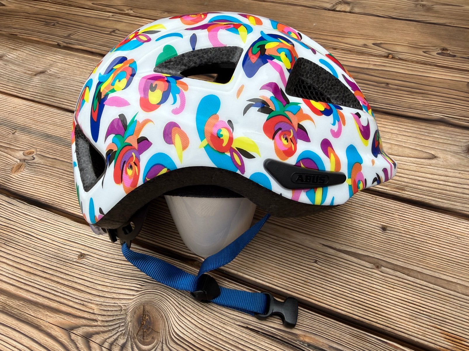 Abus Anuky 2 kinderhelm mt 46-52 - Als nieuw, Ophalen, Zo goed als nieuw, Overige maten, Jongen of Meisje