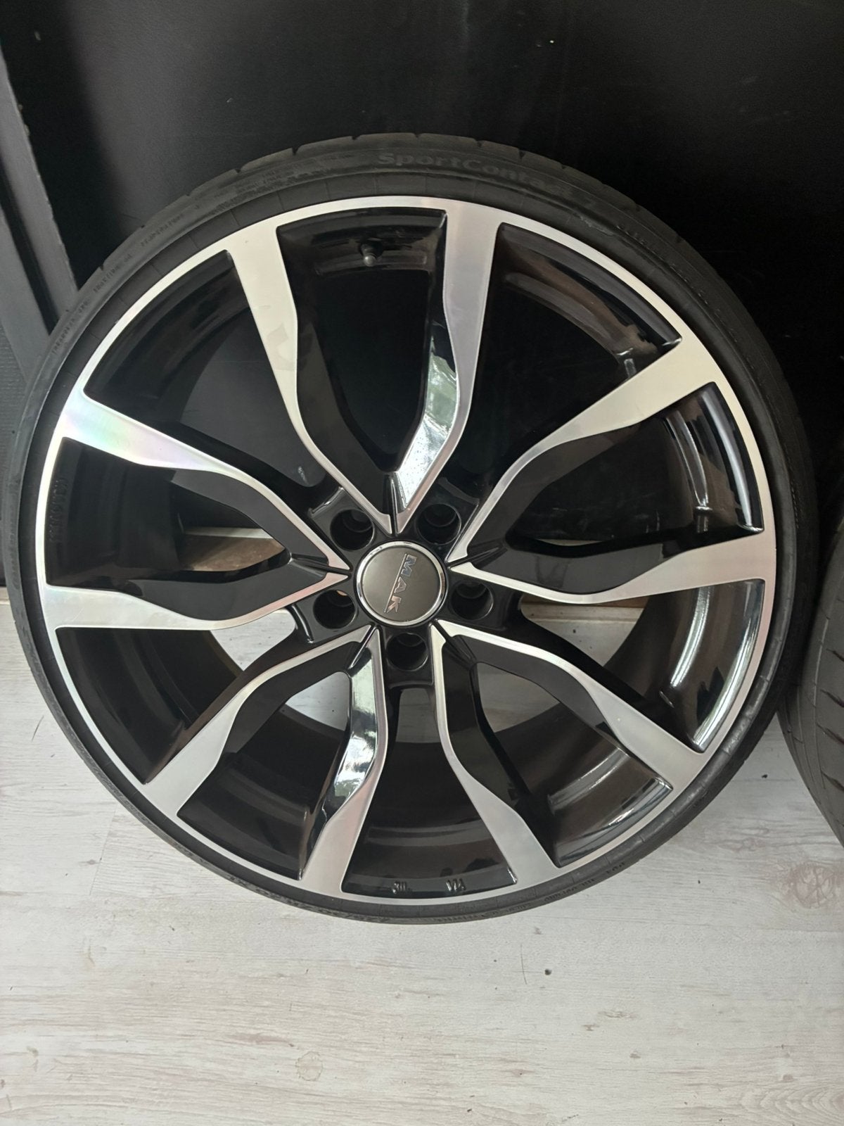 20 inch MAK Wolf Black Mirror velgen Audi A3 8Y, Ophalen, Banden en Velgen, 20 inch, Zomerbanden