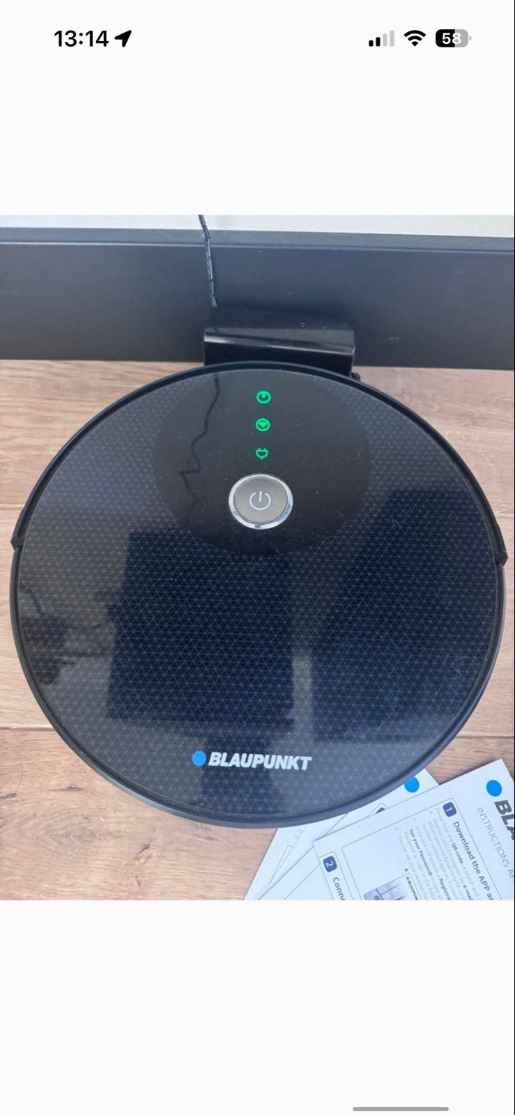 Blaupunkt Bluebot XBOOST Robotstofzuiger met dweilfunctie, Overige merken, Ophalen of Verzenden, Zo goed als nieuw, Robotstofzuiger